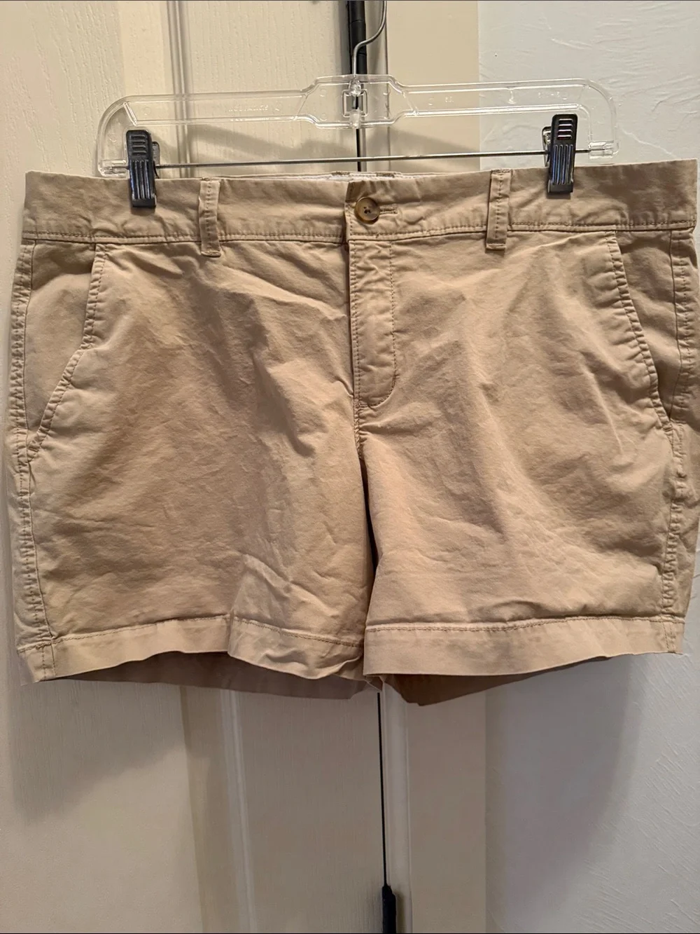 Old Navy Khaki Cotton Bermuda Shorts